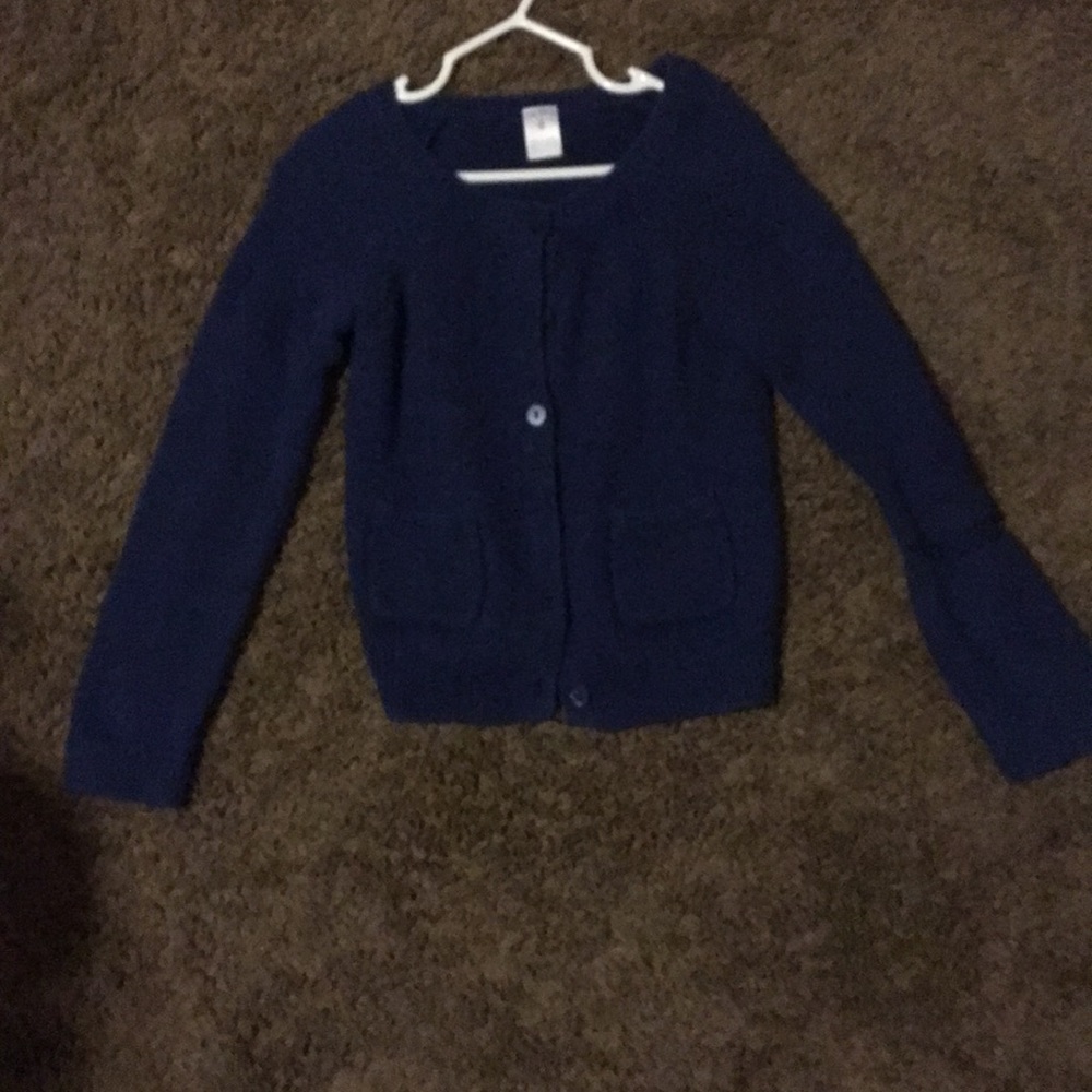 Navy blue sweater